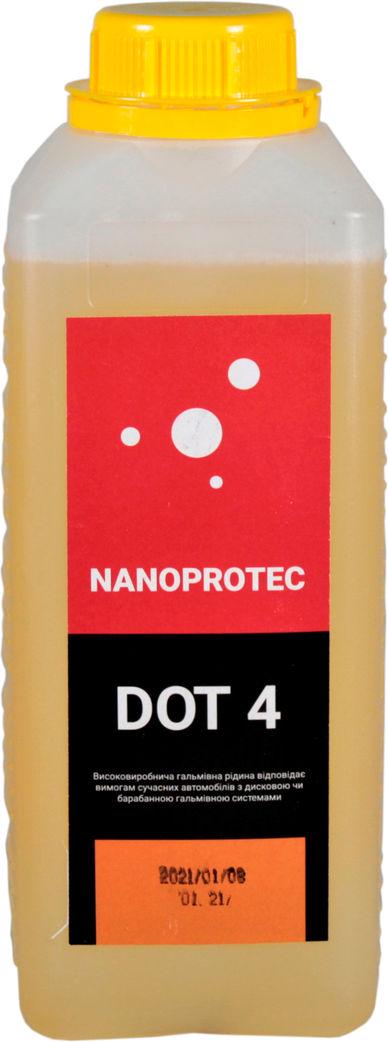 Гальмівна рідина Nanoprotec DOT-4 1 л (0100449) - фото 1