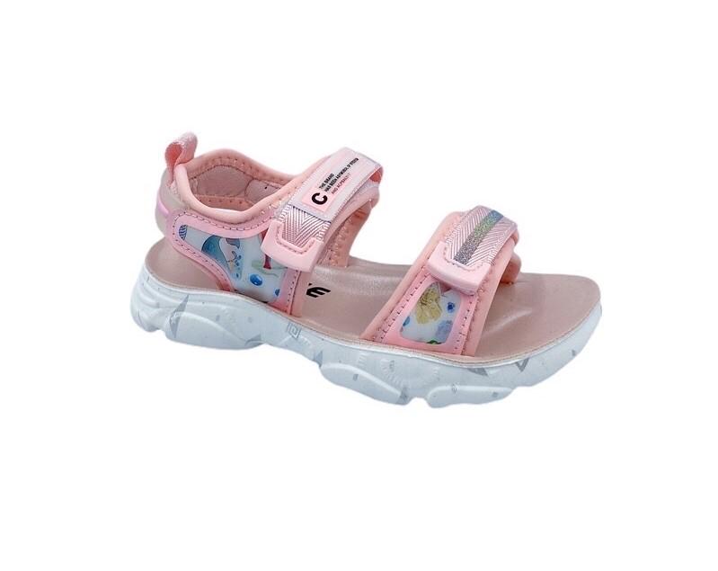 Босоніжки для дівчинки Clibee р. 26 16,7 см Рожевий (859 Z pinc)