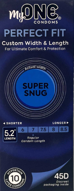 Презервативы My ONE Super Snug 10 шт. (ROZ6501053463)