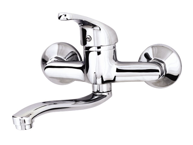 Смеситель для кухни настенный Aqua-World VEGAS Хром (СМ40Вг.19)