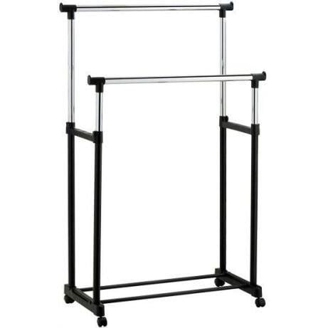 Вешалка для одежды Double-Pole Clothes-horse напольная 160х130х45 см (55500996)