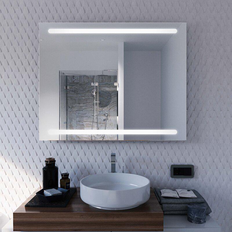 Дзеркало Dim Dzerkal REVA з LED-підсвіткою 100х100 см (14518)