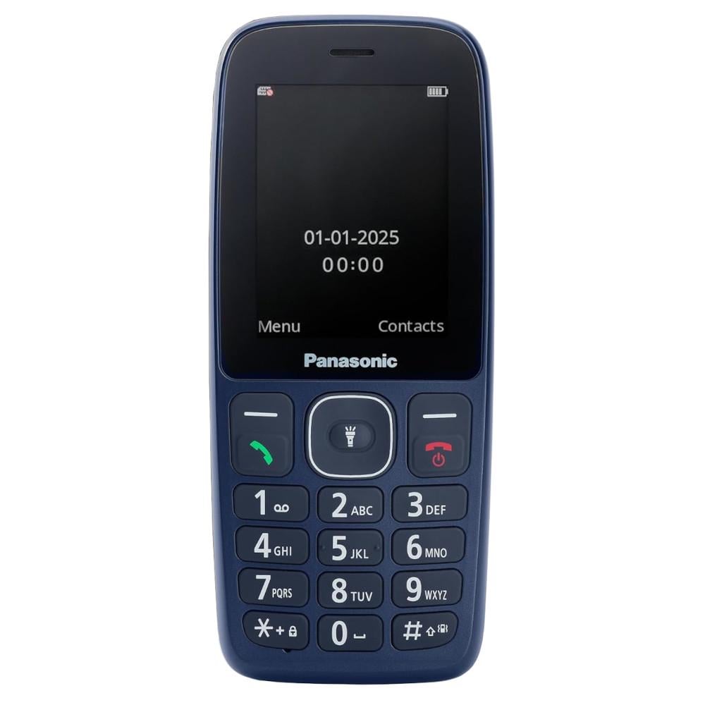 Мобильный телефон Panasonic KX-TF400EXC TFT Nano-SIM 1000 mAh IP44 Blue (33088186)