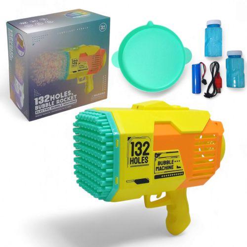 Мильні бульбашки MIC Bubble Rocket 132 отвори акумулятор (267085)