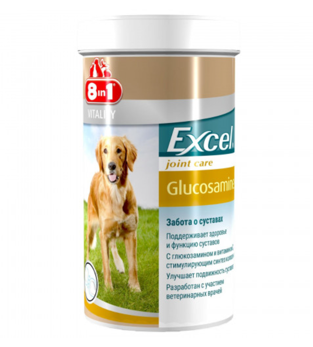 Вітаміни для собак EXCEL Glucosamine 8в1 55 таблеток (00000007252)