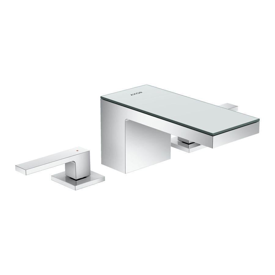 Смеситель для умывальника скрытого монтажа Axor MyEdition 70 стекло Хром (47050000)