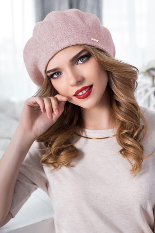 Берет Braxton Вива жіночий Пудровий (3000)