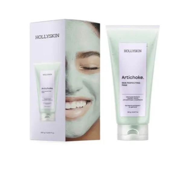 Маска-ліфтинг для боротьби з набряками HOLLYSKIN Artichoke Skin Perfecting Mask охолоджувальна (2020893202)