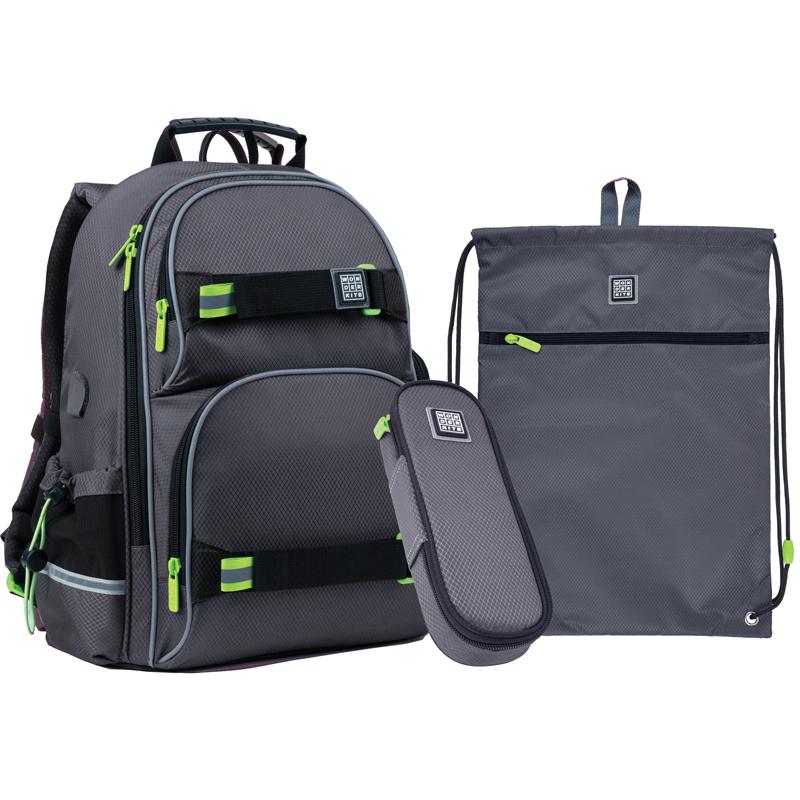Рюкзак ортопедический Wonder Kite 38x28x15 см (SET_WK21-702M-4)