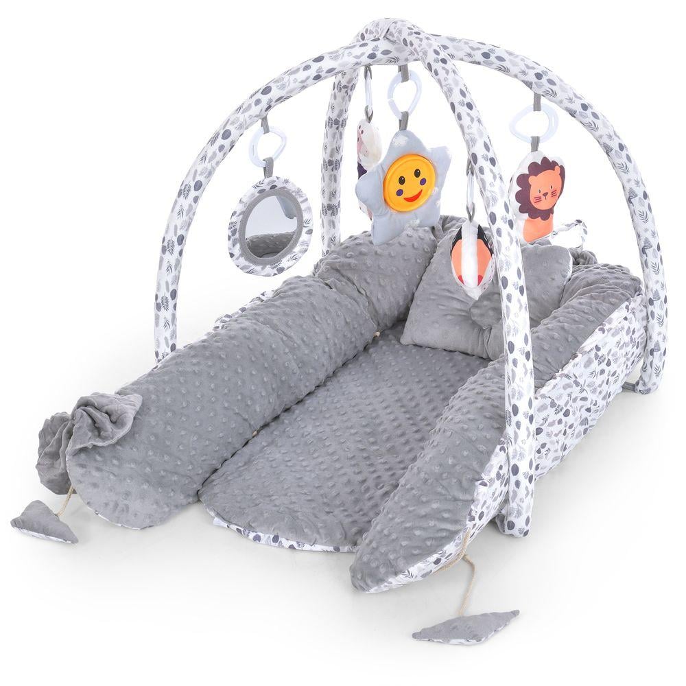 Развивающий кокон-коврик для младенца ME 1197 Gray (28432672)