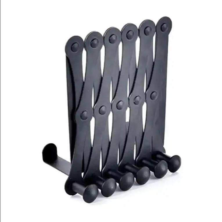 Вешачок для дверей и радиаторов на 6 крючков Черный - фото 5 Вешачок для дверей и радиаторов на 6 крючков Черный - фото 5