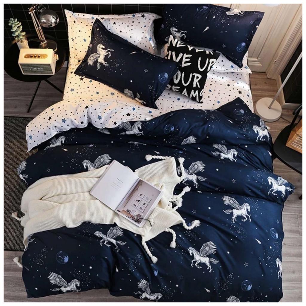 Комплект постельного белья MirSon Premium 17-0083 Agas Бязь 2х160х220 см (2200001703759)