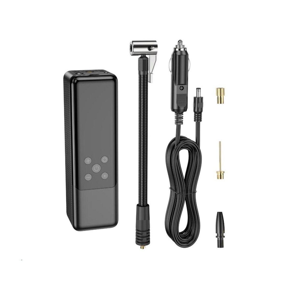 Насос автомобильный Hoco ZP5 May smart air pump Black (6931474795526) - фото 4 Насос автомобильный Hoco ZP5 May smart air pump Black (6931474795526) - фото 4