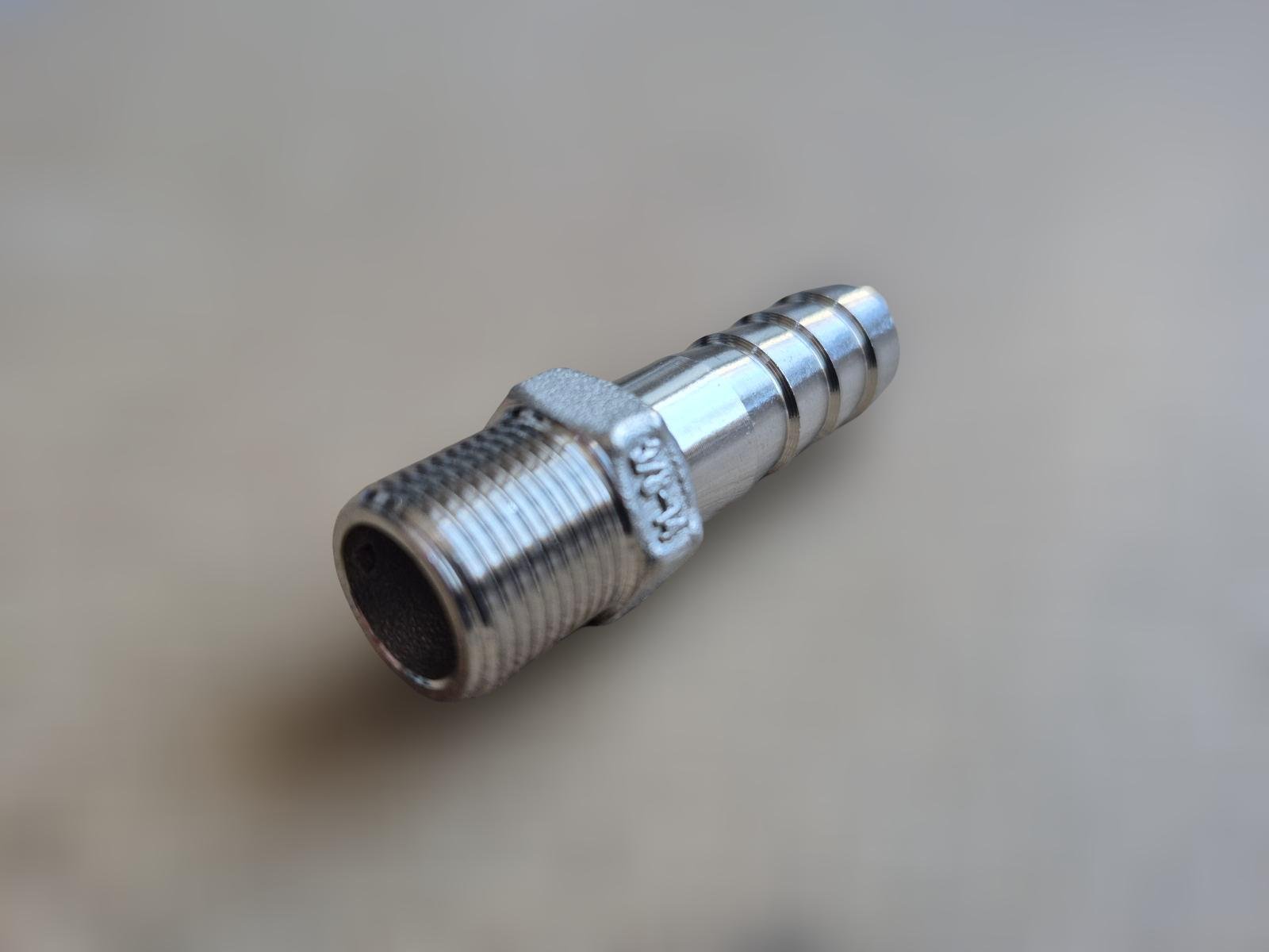 Штуцер шланговый резьбовой DN10 AISI304 BSPP Class-150 елка н/ж сталь 14 мм 3/8" (29203299) - фото 13 Штуцер шланговый резьбовой DN10 AISI304 BSPP Class-150 елка н/ж сталь 14 мм 3/8" (29203299) - фото 13