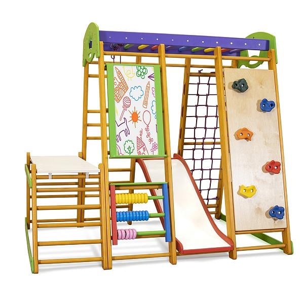 Спортивный комплекс для дома SportBaby Карапуз Plus 1-4 (ASportBaby75)