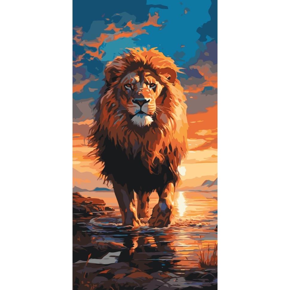 Картина за номерами ART CRAFT 11544-AC Цар звірів 40x80 см (RLT41094)