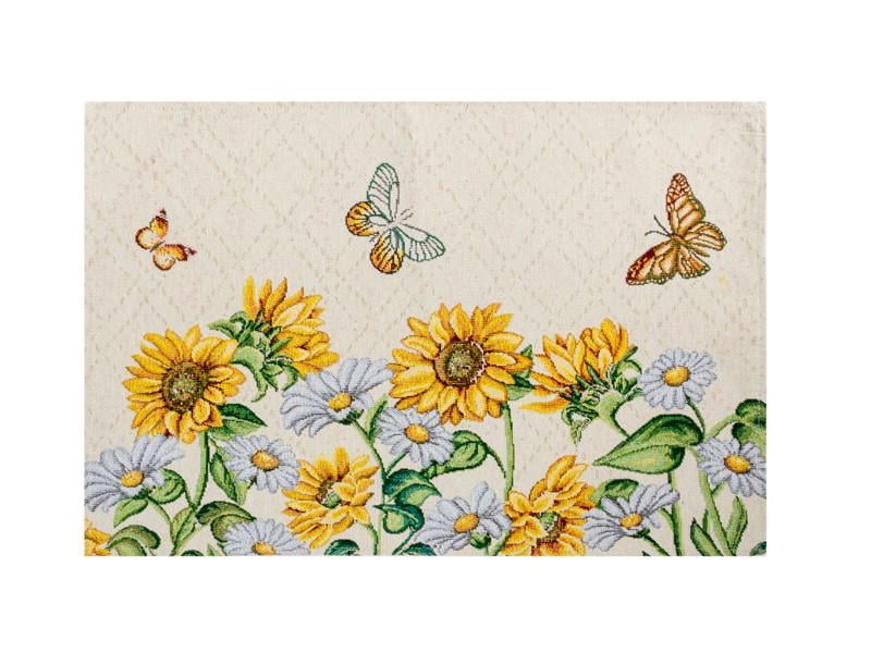 Салфетка гобеленовая Подсолнечник 35×50 см (732-392)