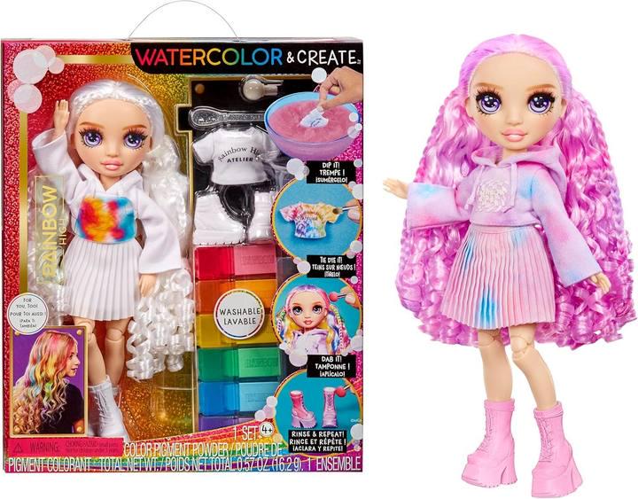 Лялька Rainbow High Watercolor&Create Fashion DIY (21669130)
