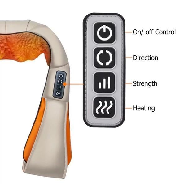 Массажер роликовый для шеи и спины Massager of Neck Knea - фото 4 Массажер роликовый для шеи и спины Massager of Neck Knea - фото 4