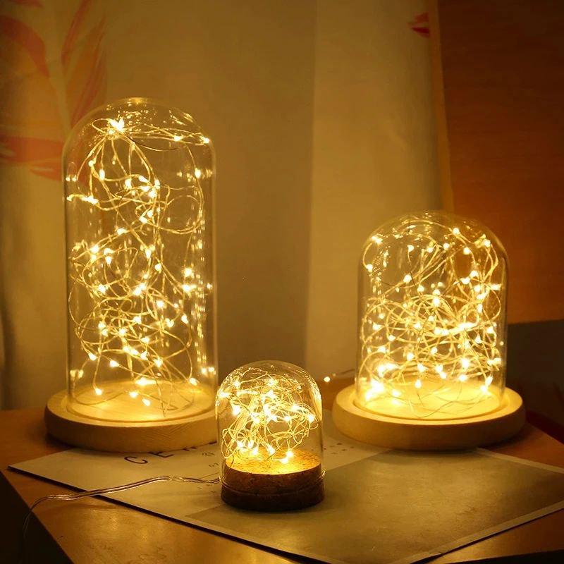 Гирлянда-нить 100LED 10 м Желтый (00309) - фото 3