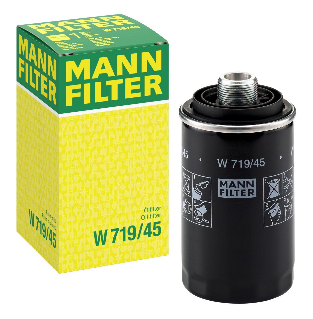 Фильтр смазки Mann-Filter (W719/45) Фильтр смазки Mann-Filter (W719/45)