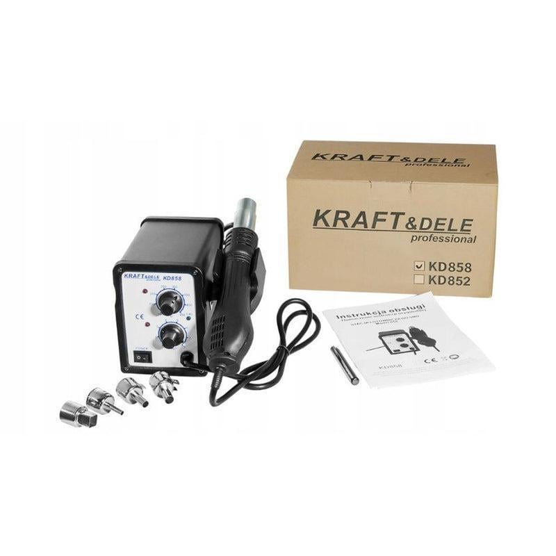 Станция паяльная для пластика Kraft&Dele KD858 4 насадки
