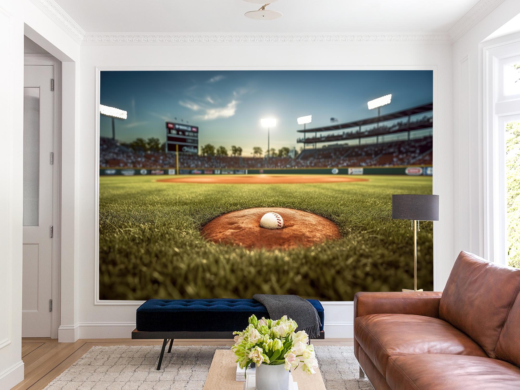 Фотообои флизелиновые Upstream Бейсбольное поле 180х120 см (SPF-159/2) - фото 2