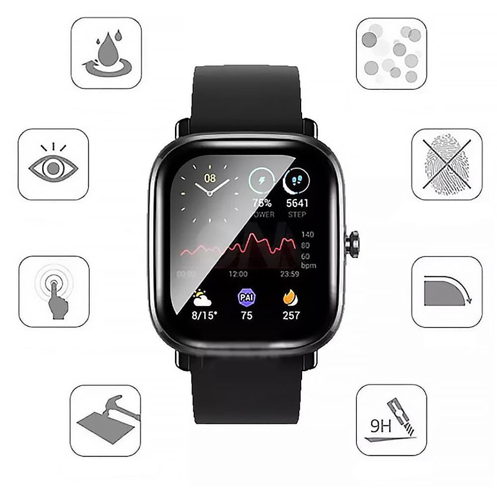 Захисна плівка BeCover для Amazfit GTS 2 Black (706048) - фото 5