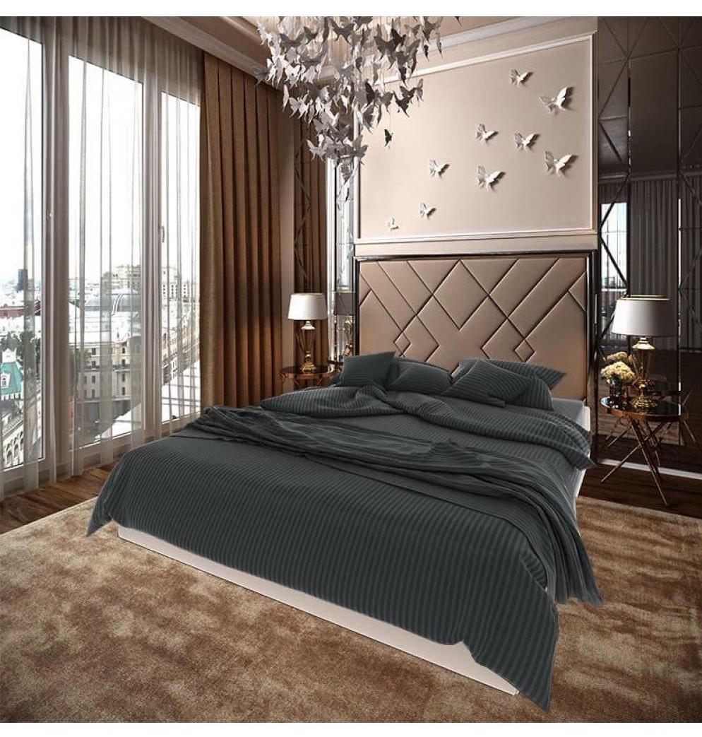 Комплект постельного белья Vital-Textile Страйп-сатин семейный 220х240 см (SSc-2) Комплект постельного белья Vital-Textile Страйп-сатин семейный 220х240 см (SSc-2)