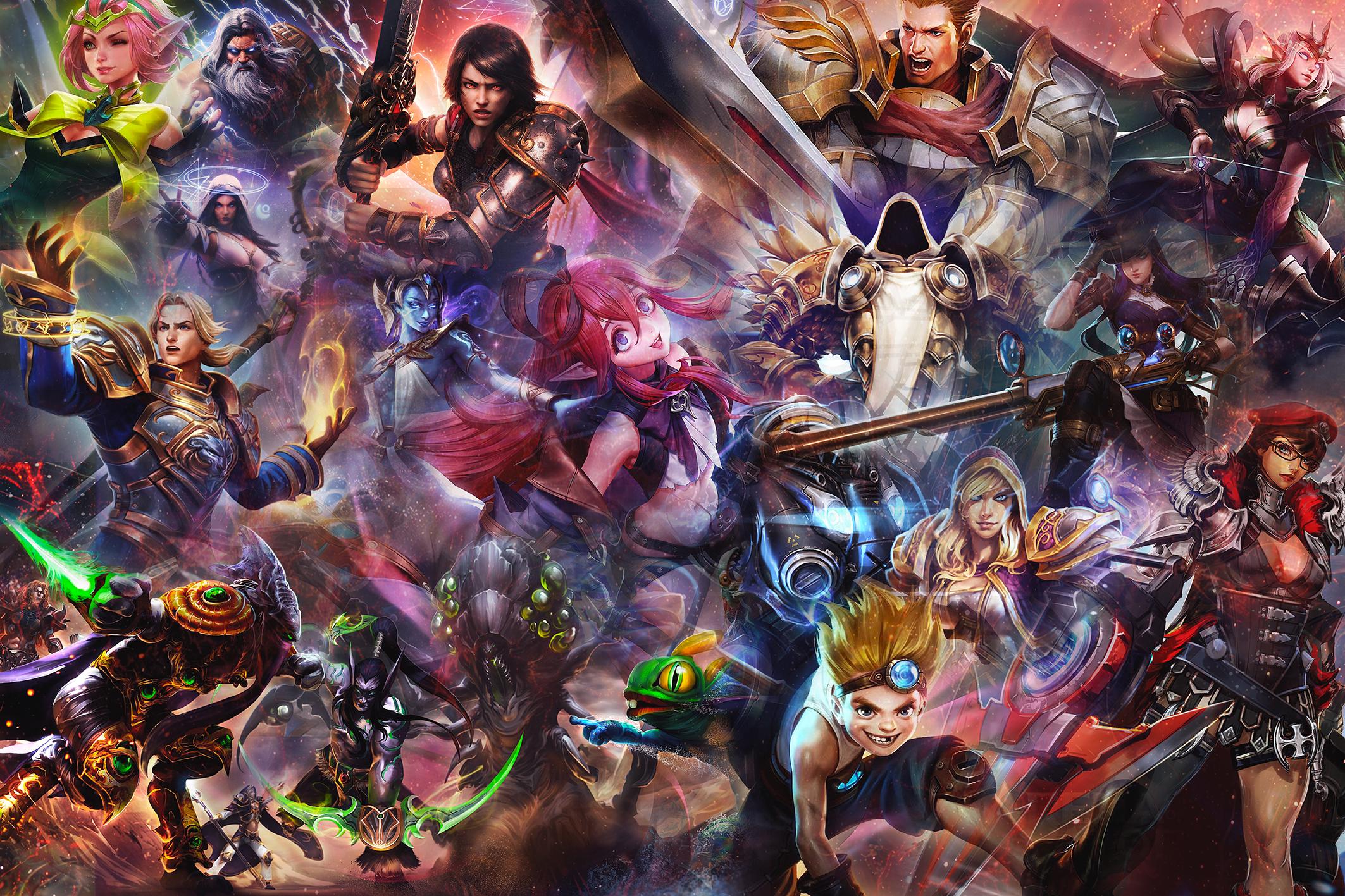 Фотообои флизелиновые Upstream Герои с магической силой 190х285 см (SPF-140/4)