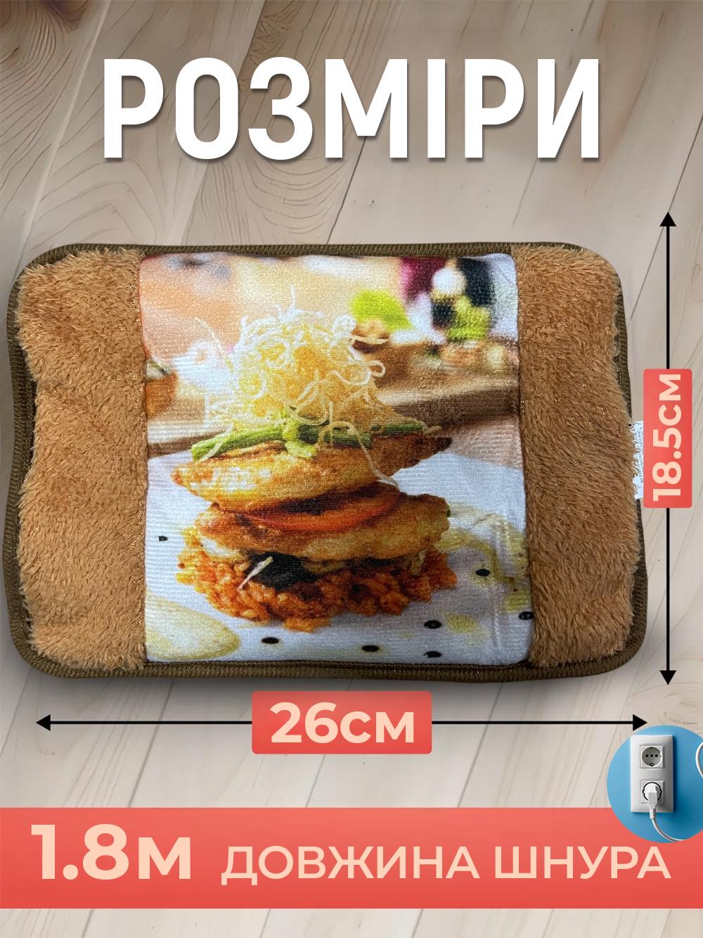 Електрична грілка Borsa Acqua Бутерброд муфта з автовідключенням Коричневий (699bf6c1) - фото 4