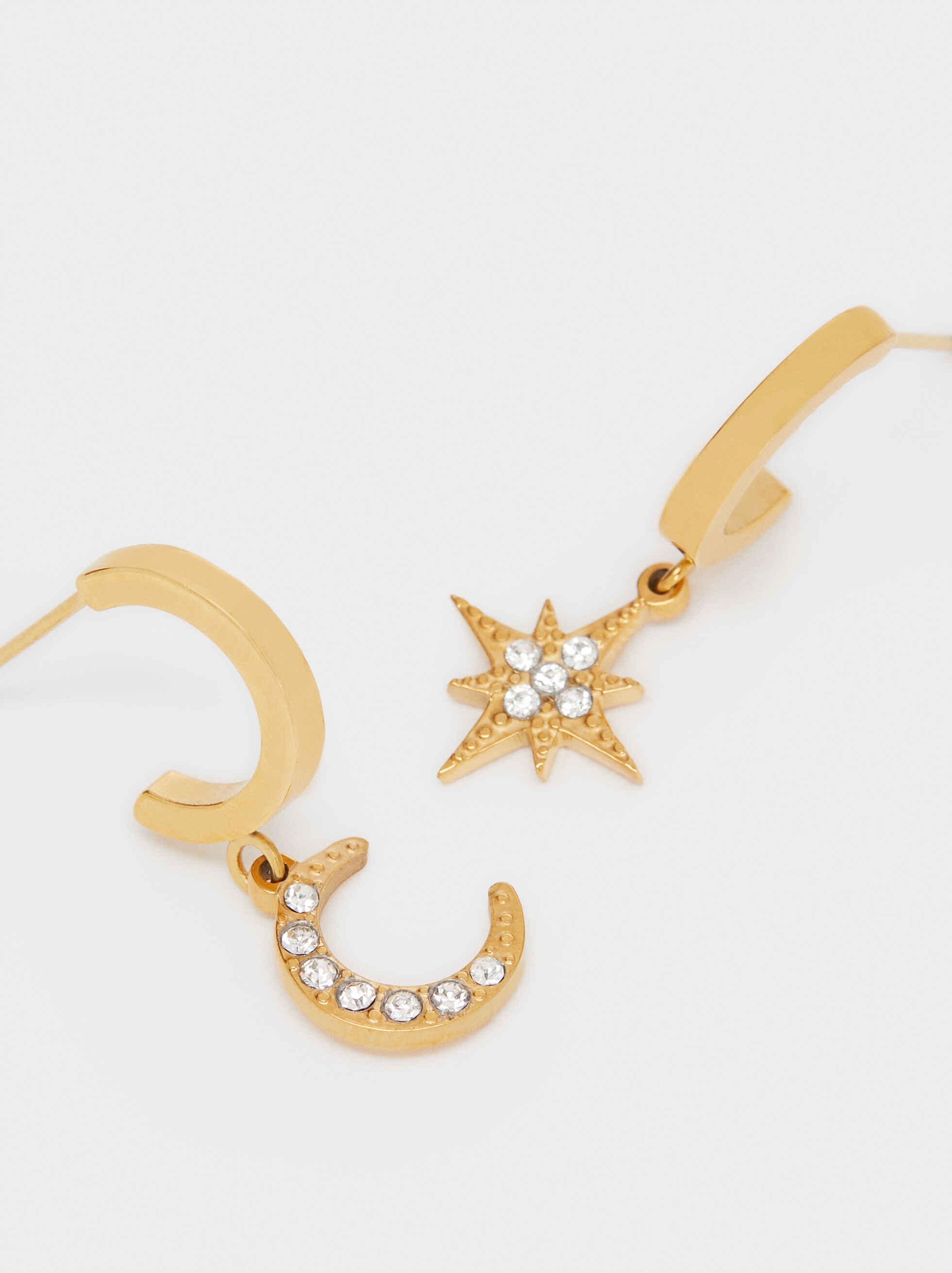 Женские серьги Parfois 179347 ONE Золотой