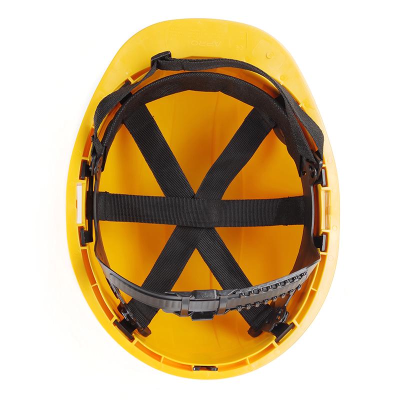 Каска захисна Apro Жовтий (481601) - фото 6 Каска захисна Apro Жовтий (481601) - фото 6