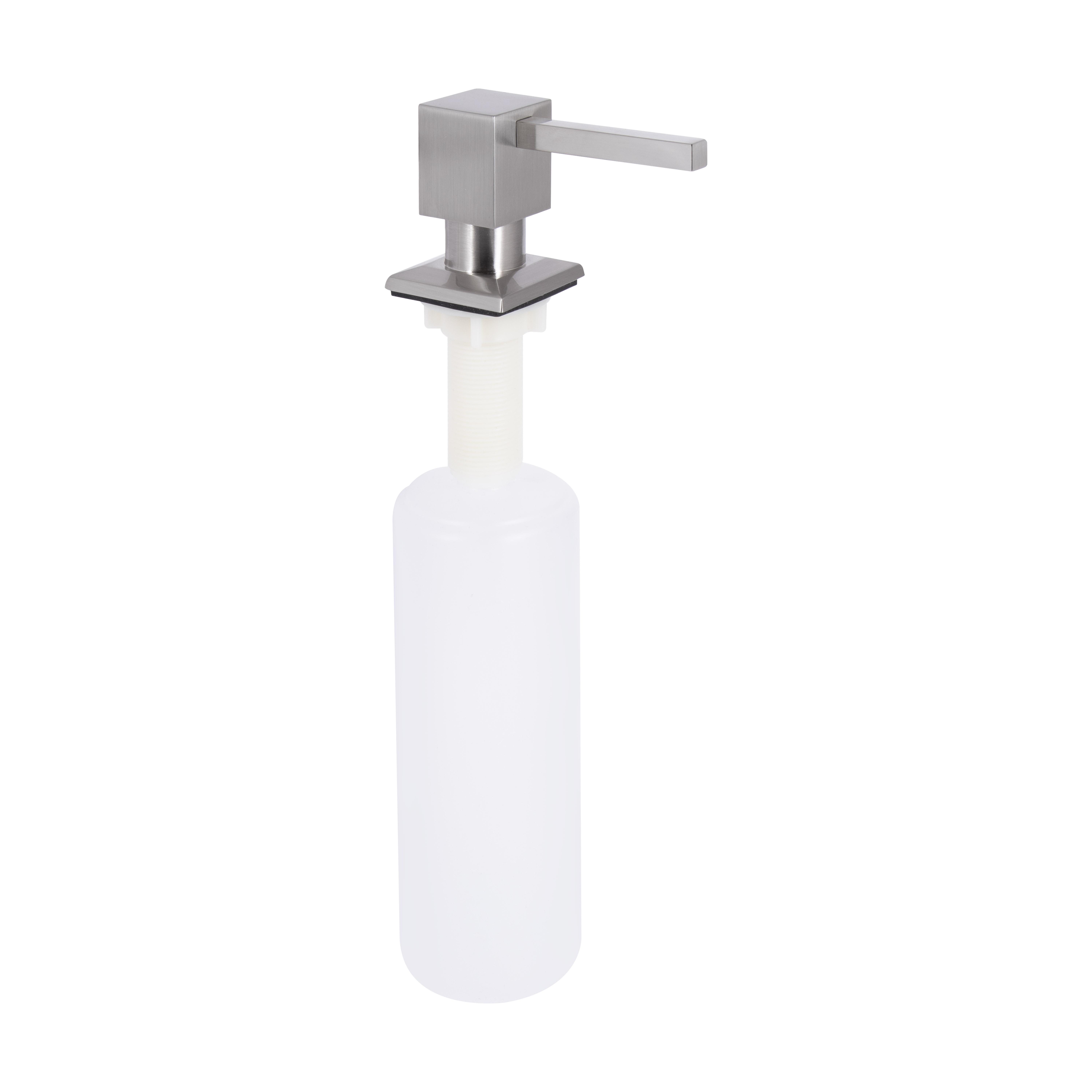Дозатор для моющего средства Lidz LK117 Brushed Steel LDLK117BRU46399 квадратный (SD00052523) Дозатор для моющего средства Lidz LK117 Brushed Steel LDLK117BRU46399 квадратный (SD00052523)