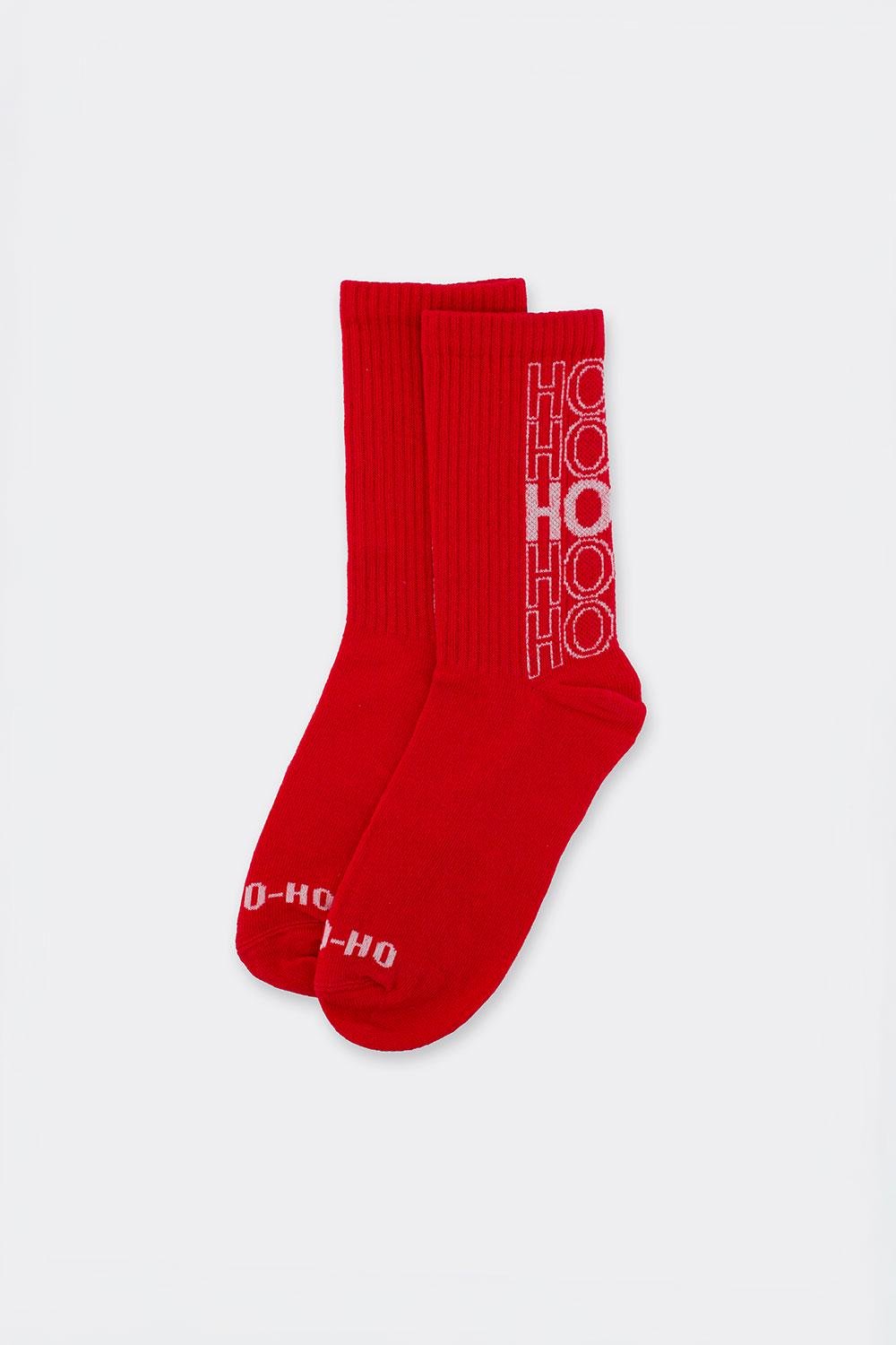 Шкарпетки жіночі бавовняні Giulia WS3 NEW YEAR STRONG 2601 р. 36-40 Red-red (31033998)