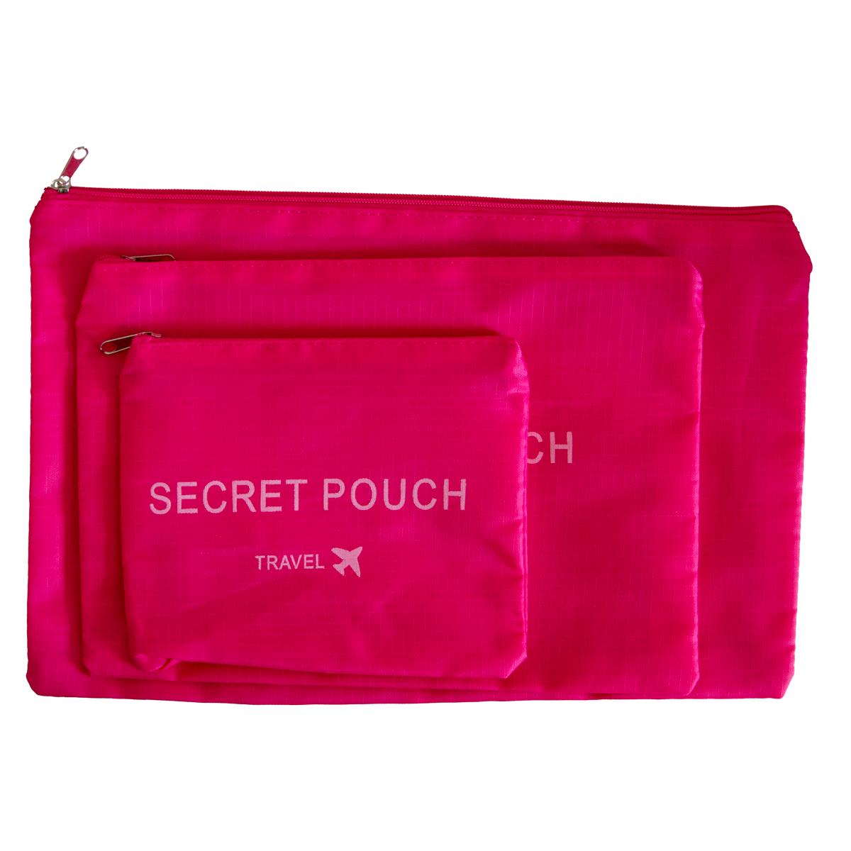 Набір органайзерів для чемодану Secret Pouch Travel 6 шт. Малиновий (1009747-Crimson) - фото 2