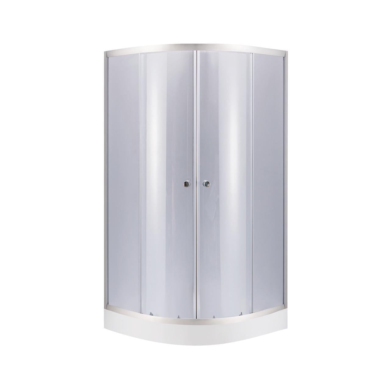 Набор Lidz Душевая кабина Lidz Latwa SC80x80.SAT.LOW.GR стекло тонированное 4 мм и поддон Kupala (3137793394)