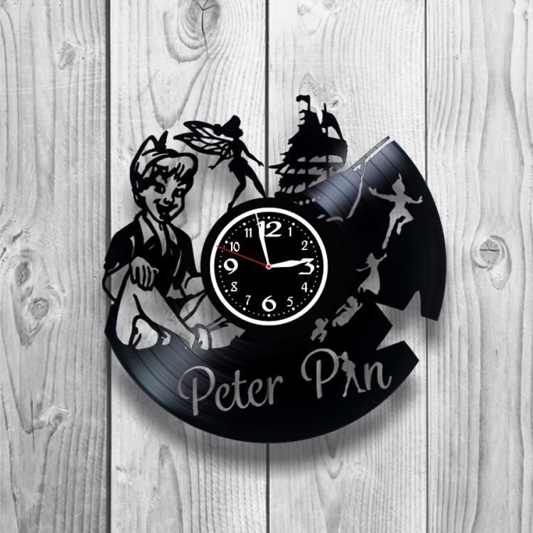 Часы настенные Peter Pan 0495 из виниловой пластинки