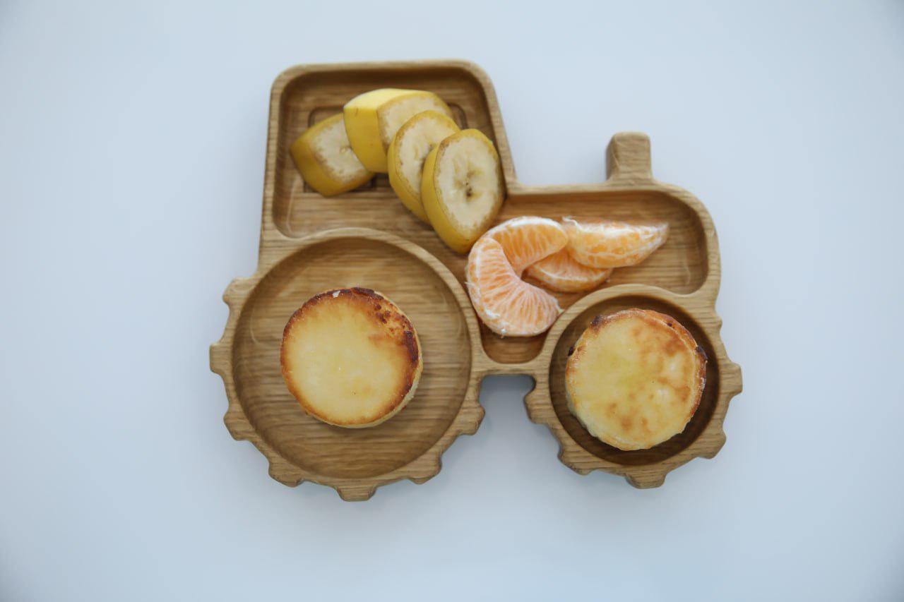 Дитяча тарілка Тракторець дерев'яна з ясена 21х17,5х2,5 см (WDB-16.1) - фото 3 Дитяча тарілка Тракторець дерев'яна з ясена 21х17,5х2,5 см (WDB-16.1) - фото 3