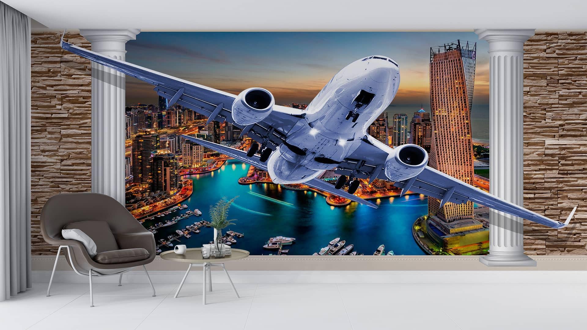 Фотообои флизелиновые Styleo Print-walls Прорыв над Гаванью 0651 300х250 см (Pw-0651/2)