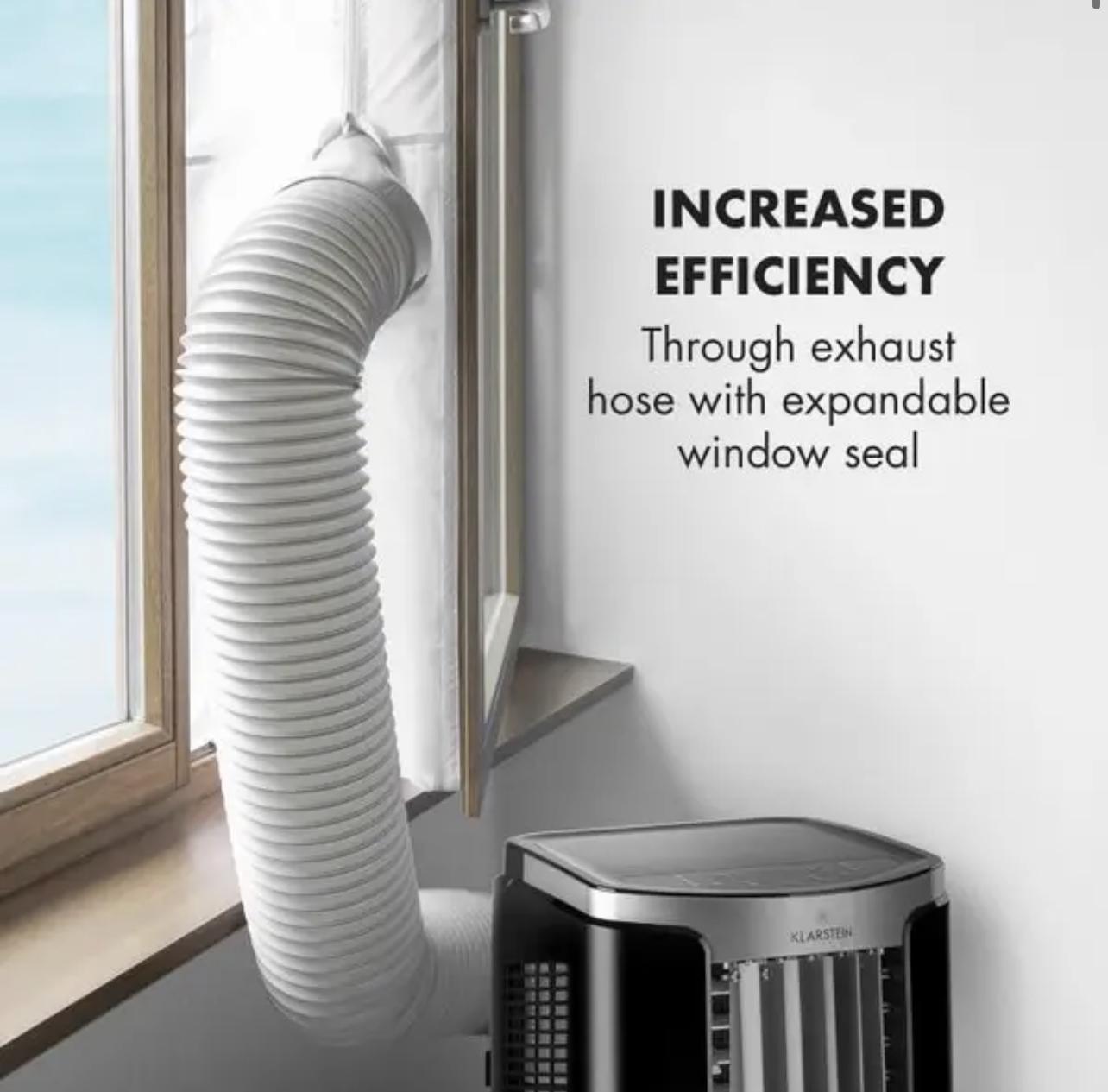Кондиционер мобильный KLARSTEIN New Breeze 7000 БТЭ с 4 уровнями вентиляции воздуха (10029703) - фото 5