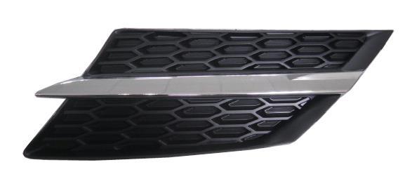 Решетка передняя левая с хромированной накладкой Toyota RAV 4 (CP TO-RAV4-12-1850L)