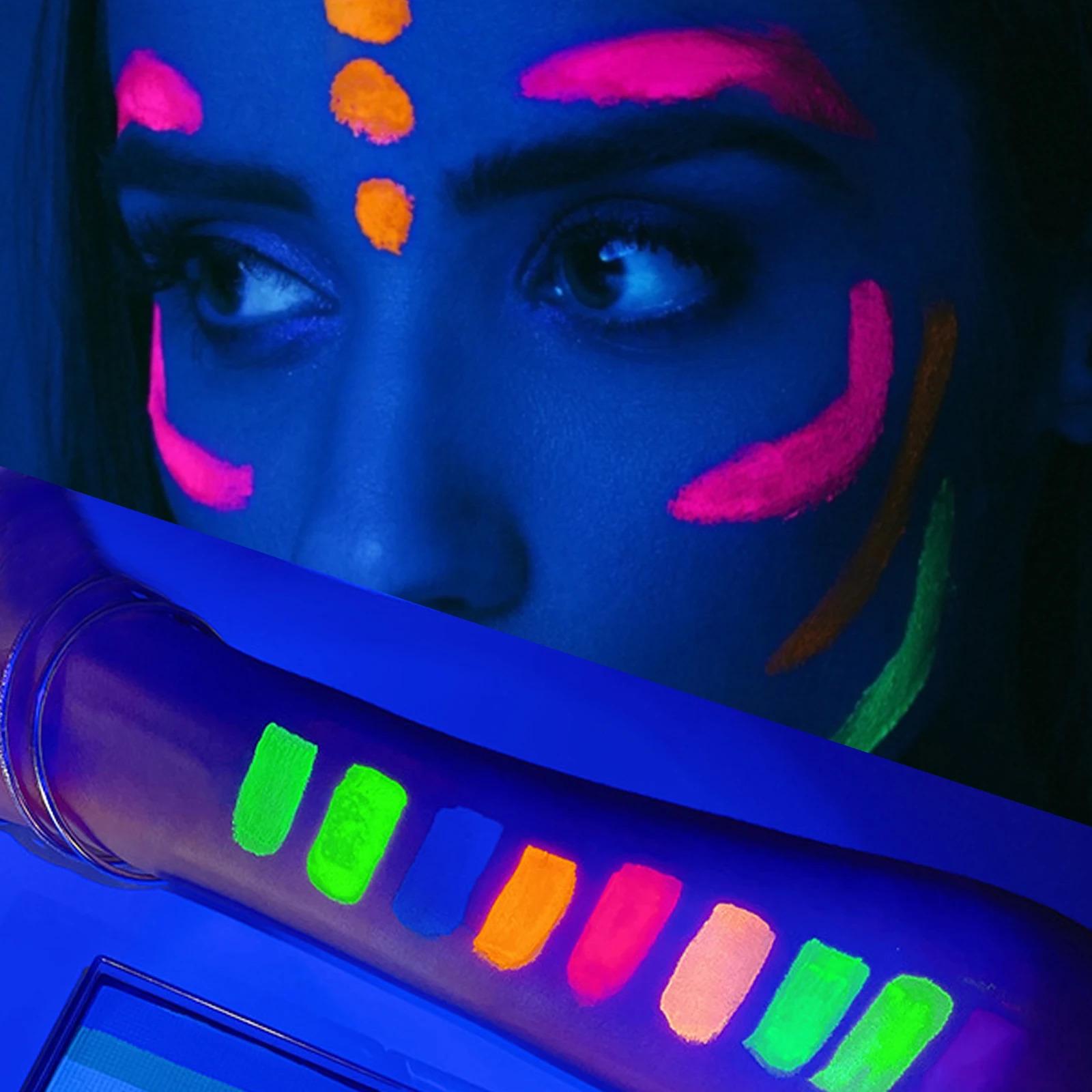 Аквагрим флуоресцентний Mekolor 5 кольорів (WN-5-MK-8601) - фото 11