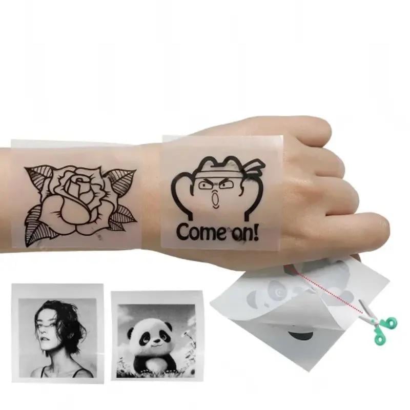 Бумага для термопринтера самоклеящаяся 57 мм Прозрачный (540) - фото 5