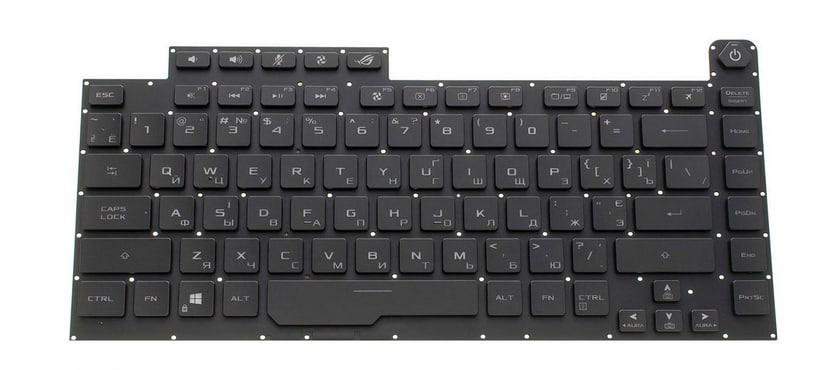 Клавиатура для ноутбука Asus G531GW с подсветкой клавиш (0KNR0-4614RU00)