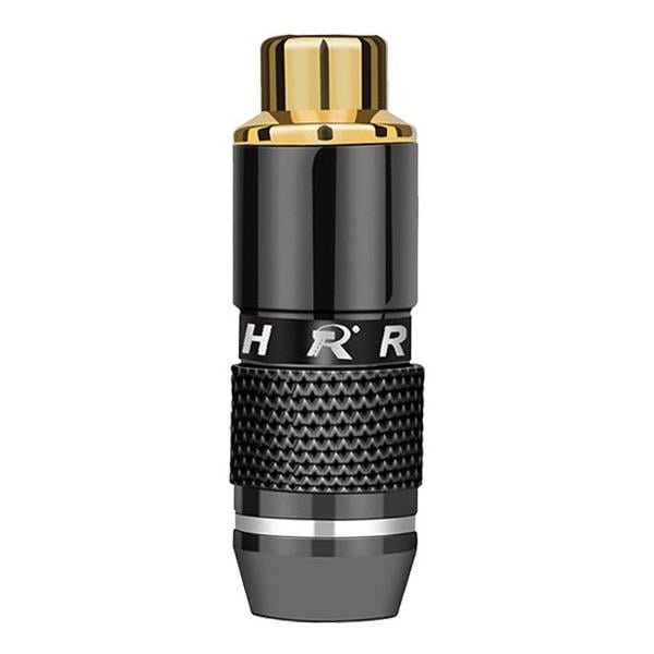 Гнездо RCA под пайку в металлическом корпусе R Connector FreeEnd-RCA /F Black (A48343)