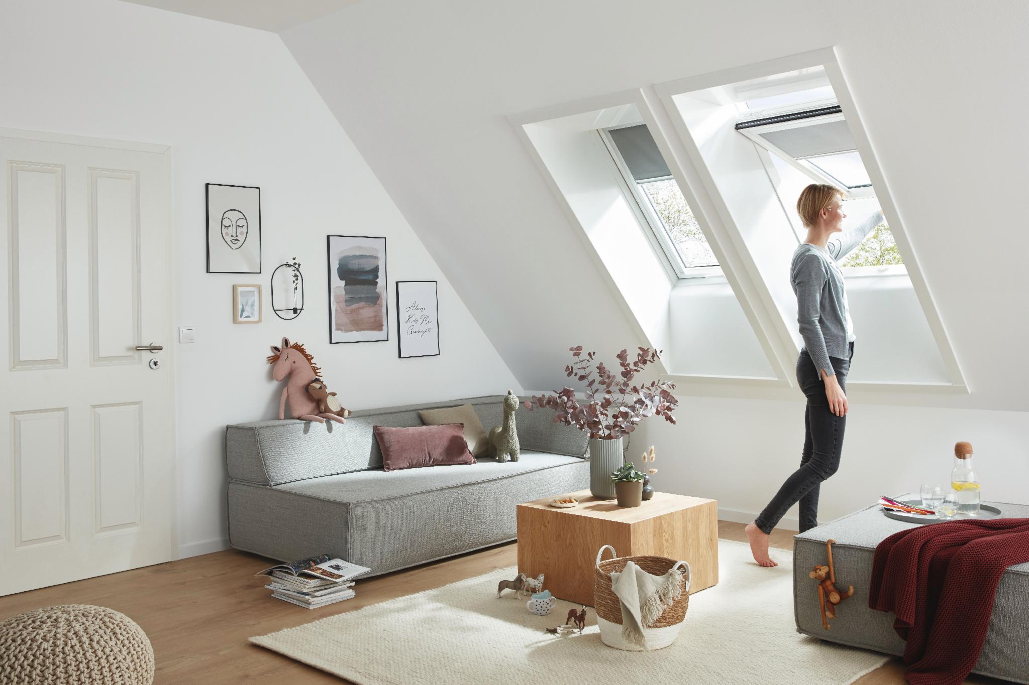 Мансардное окно ROTO designo R49 54х98 см ПВХ (К200) - фото 7