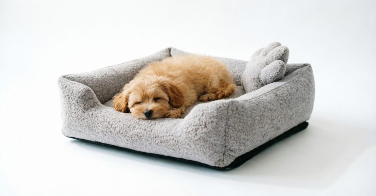 Лежак для собак и котов Лоран №1 34х50х16 см Серый