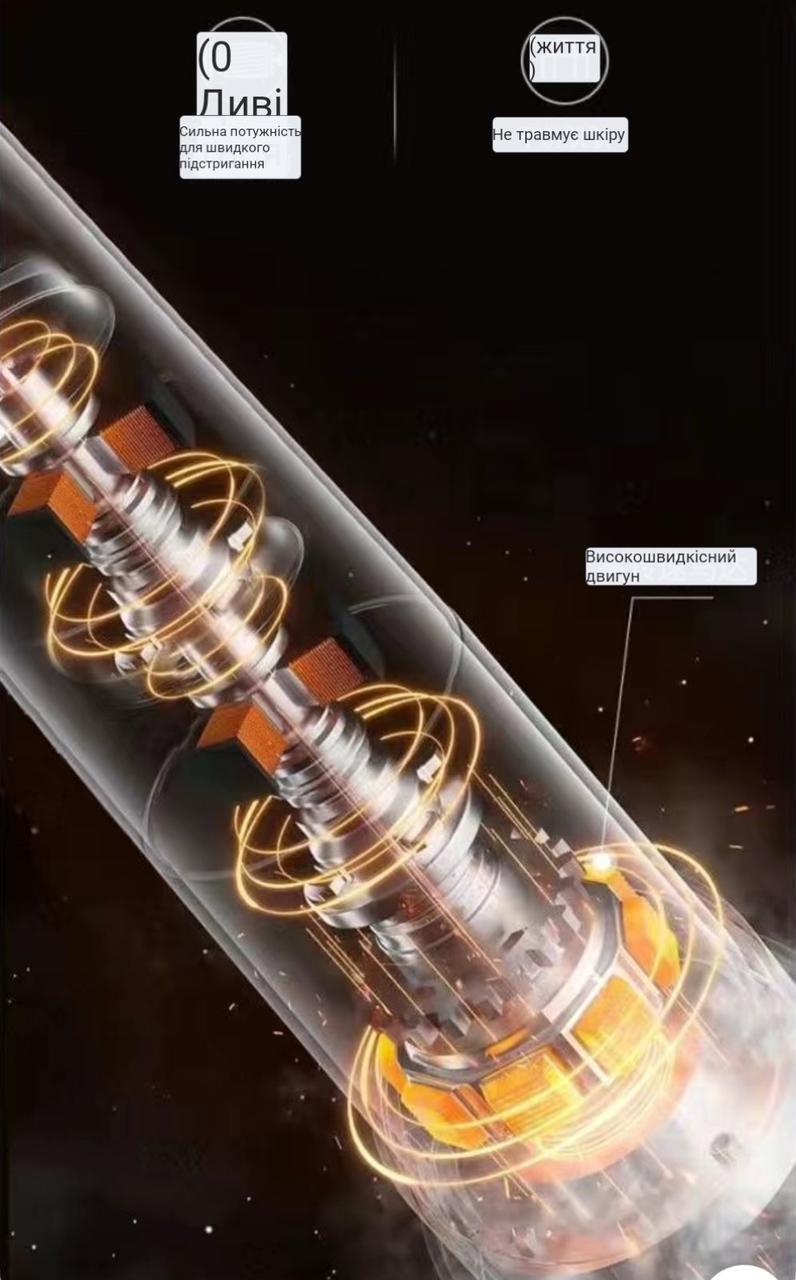 Тример багатофункціональний WUSHANG з дисплеєм Зелений (2123025575) - фото 7 Тример багатофункціональний WUSHANG з дисплеєм Зелений (2123025575) - фото 7