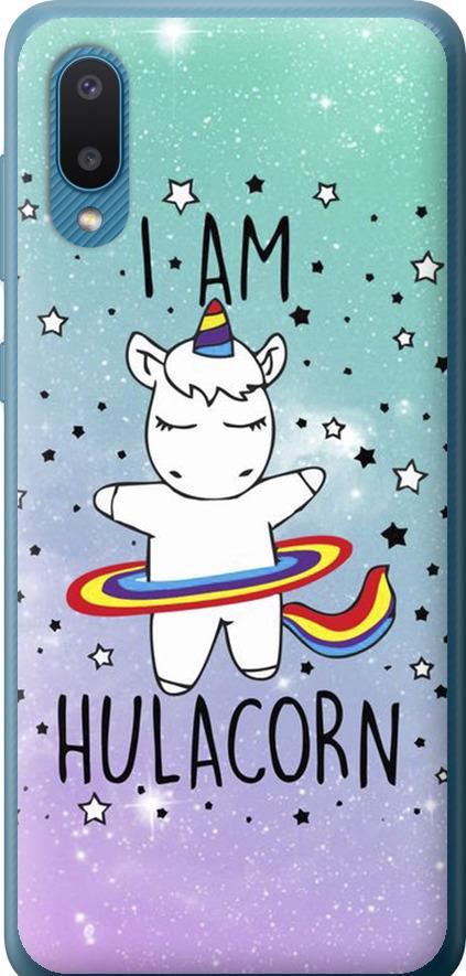 Чехол на Samsung Galaxy A02 A022G I'm hulacorn (3976u-2260-42517)